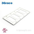 4 Gang Standard Standard Outlet Wall Plate